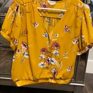 Cropped blouse